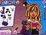 Monster High: Clawdeen Wolf — play online Game Monster High: Clawdeen Wolf