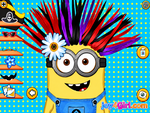 Minion in the Hair Salon — play online Game Minion in the Hair Salon