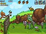 Protect the Nuts from Zombies — play online Game Protect the Nuts from Zombies